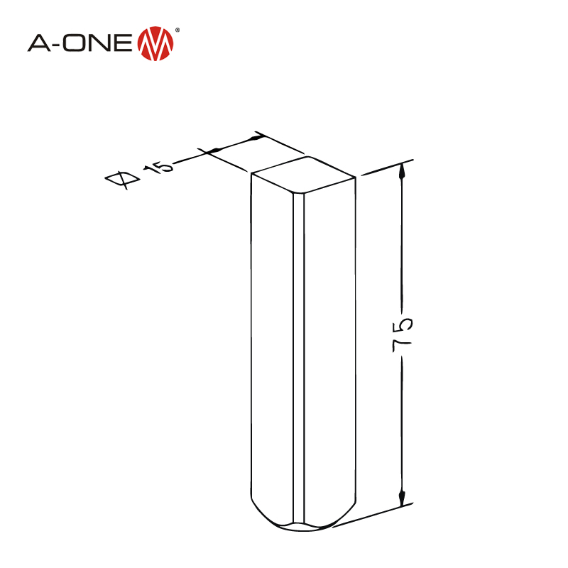 Square 15 electrode blank 3A-300075