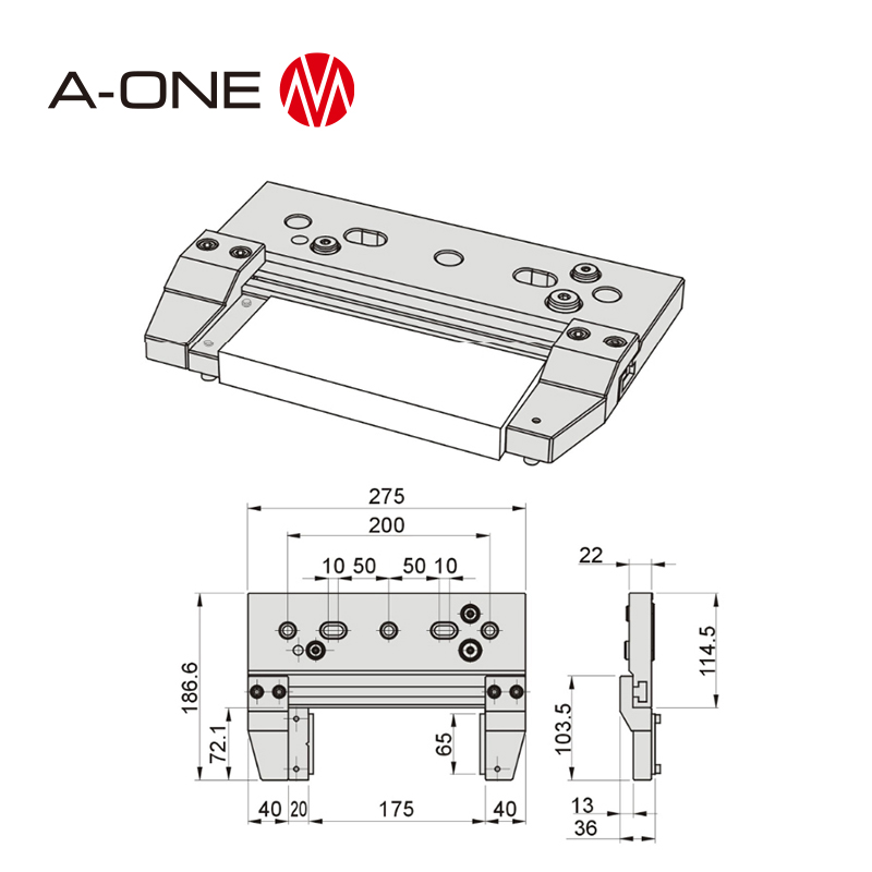 Stainless Precision Vise For EDM 3A-200158