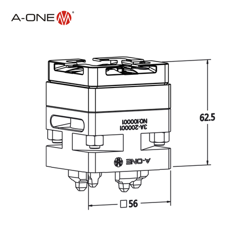 Replaceable head 3A-300049 - Buy A-ONE system, for EDM