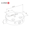 Fast manual zero point plate 3A-110171