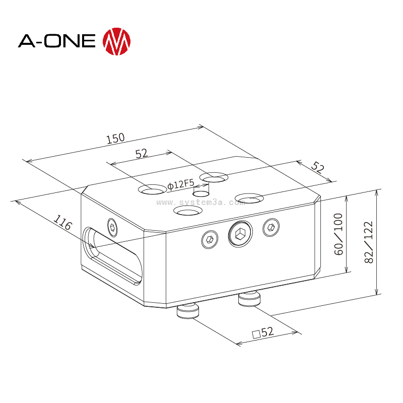 Zero Point Quick Locking System 3A-110176/3A-110177