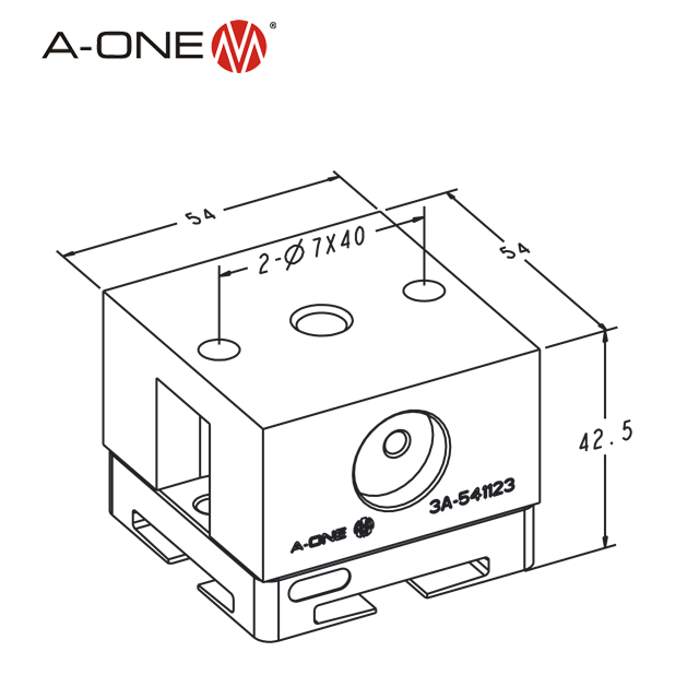 Uniplate 3A-541123 ( Stleel holder 3A-531123)